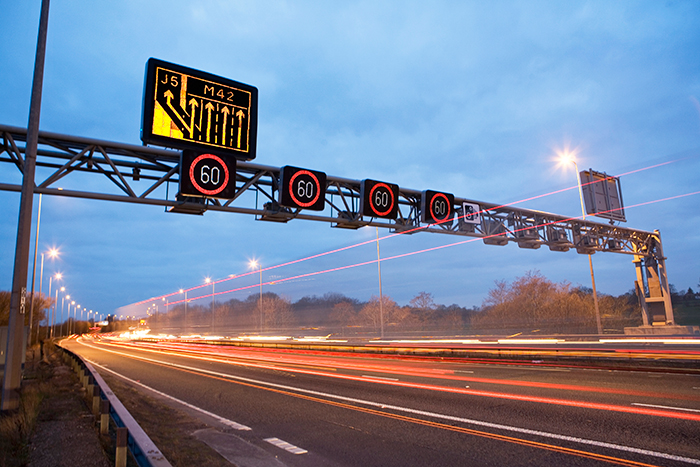 Regional control rooms oversee the motorways, but much of the traffic management is carried out automatically