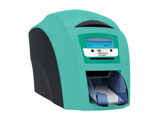 ID printers of a different sort are currently being rolled out across the NHS to enable the on-site printing of ID Smartcards