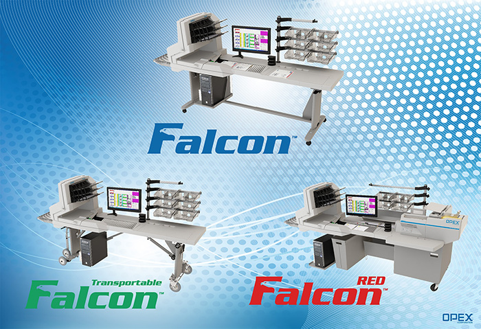 OPEX provides a range of mail opening and scanning solutions including its new Falcon mixed document capture workstation