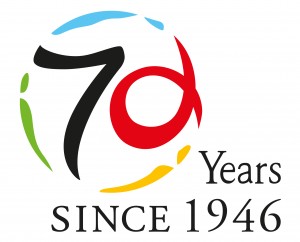 70th anniversary logo