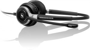 headset features hearing aid-compatible telecoil transmitters
