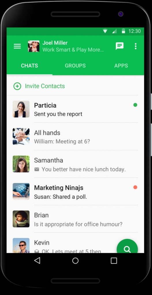 Team communication and collaboration app